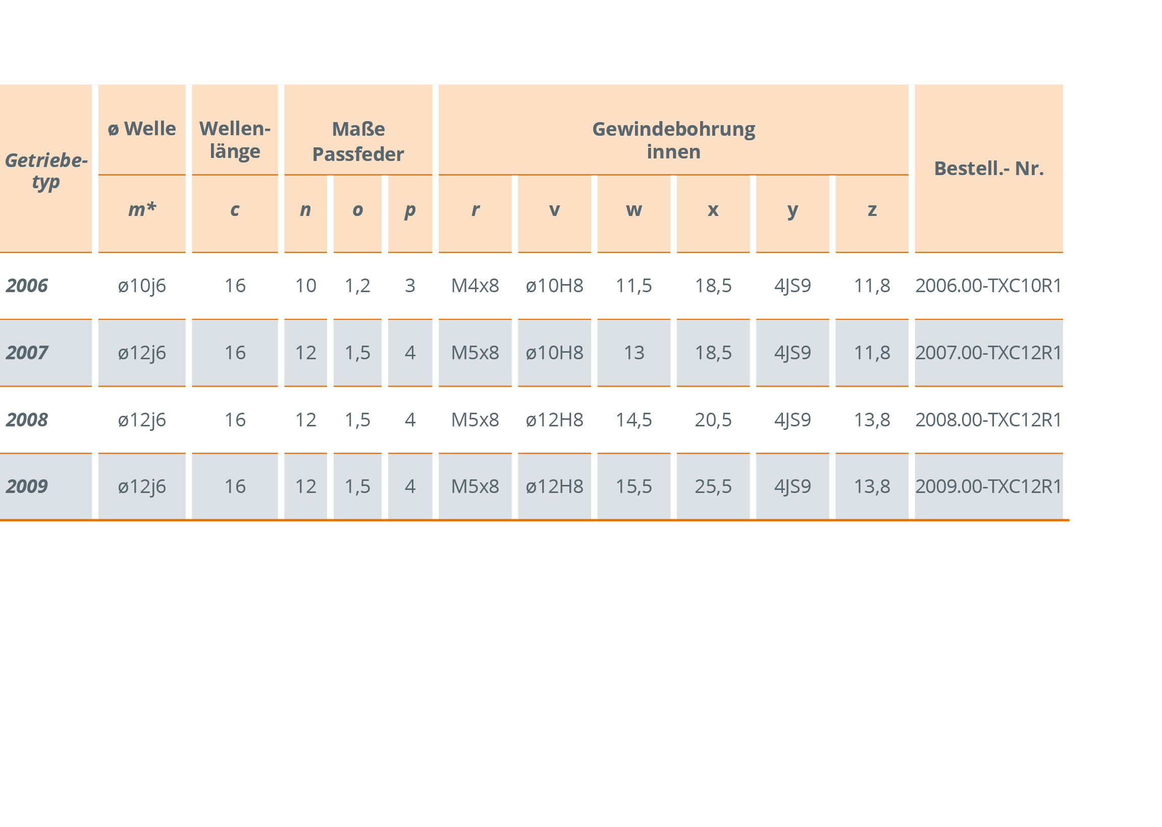 Winkelgetriebe Ket-Bee 200X TxC-Getriebe