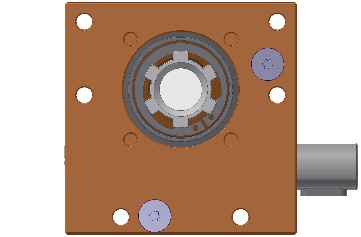 Schneckengetriebe 5:1 -  65:1 l 4,5 Nm - 11 Nm für Spindel TR14x2