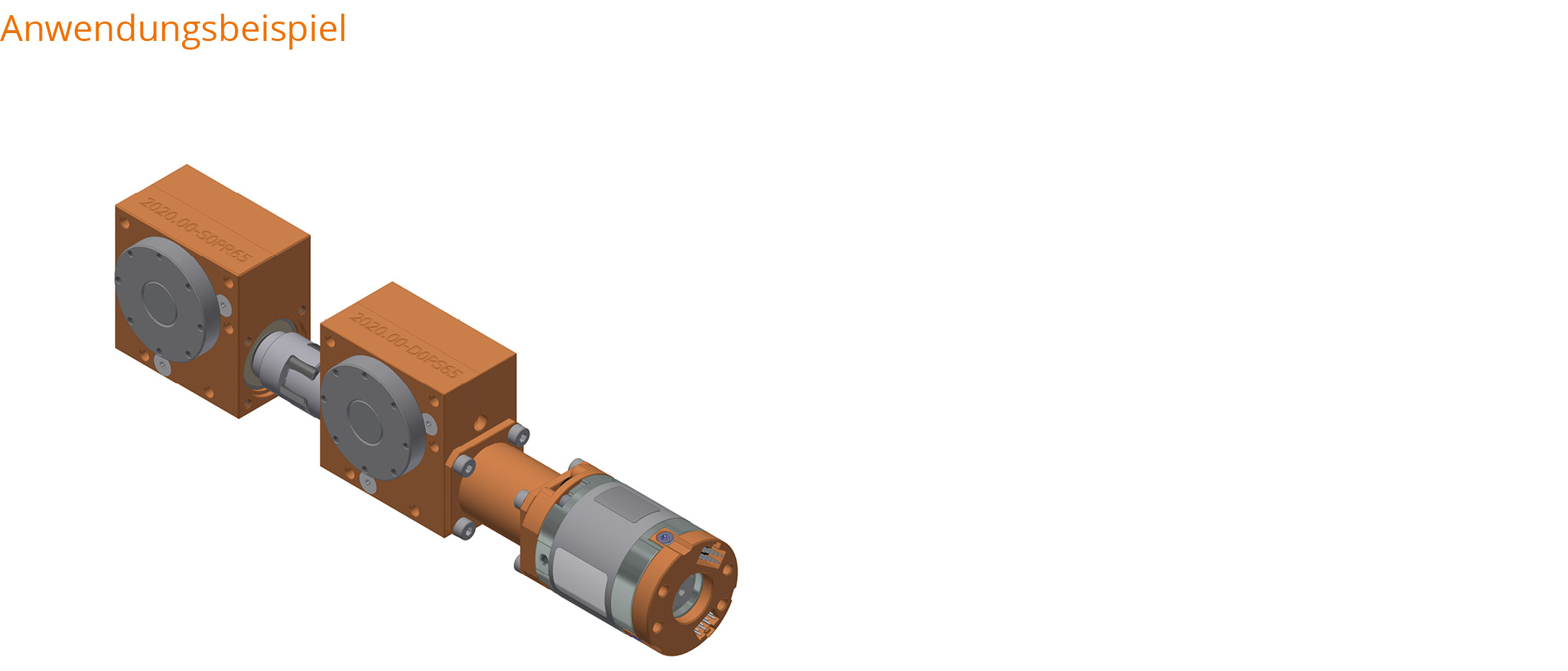 Schneckengetriebe Ket-Motion 2020 mit Drehteller  Schneckengetriebe Ket-Motion 2020 mit Drehteller