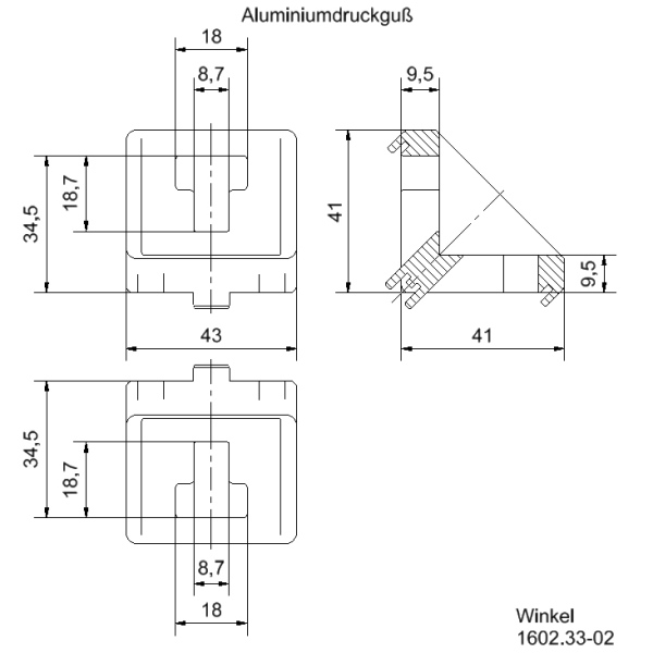 Montagewinkel_Aluminiumprofile_Zeichnung1 Montagewinkel Aluminiumprofile Zeichnung1