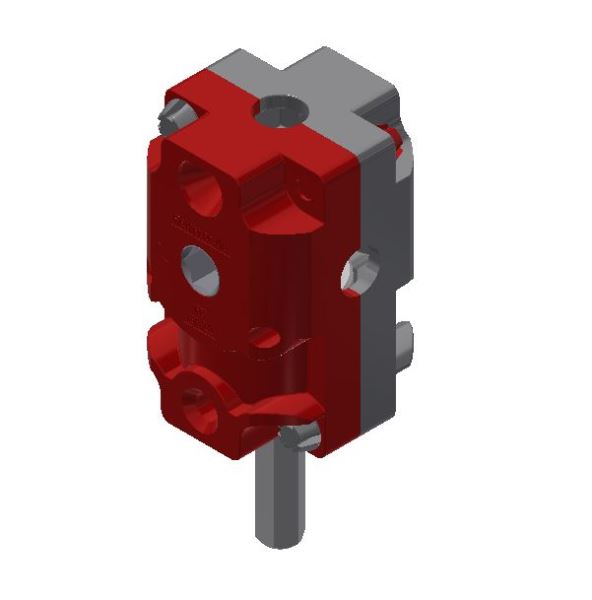 OS3045_00-V04AXXXKegelradgetriebemitAusladung_bevelgear Kegelradgetriebe 5,5 Nm 1:1 oder 2:1 1:1 / 50 mm