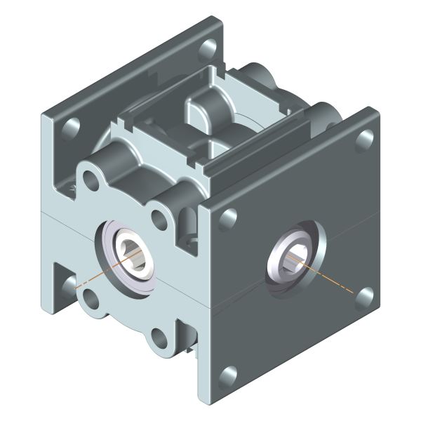 Kegelradgetriebe innen 6kt SW7 / 3