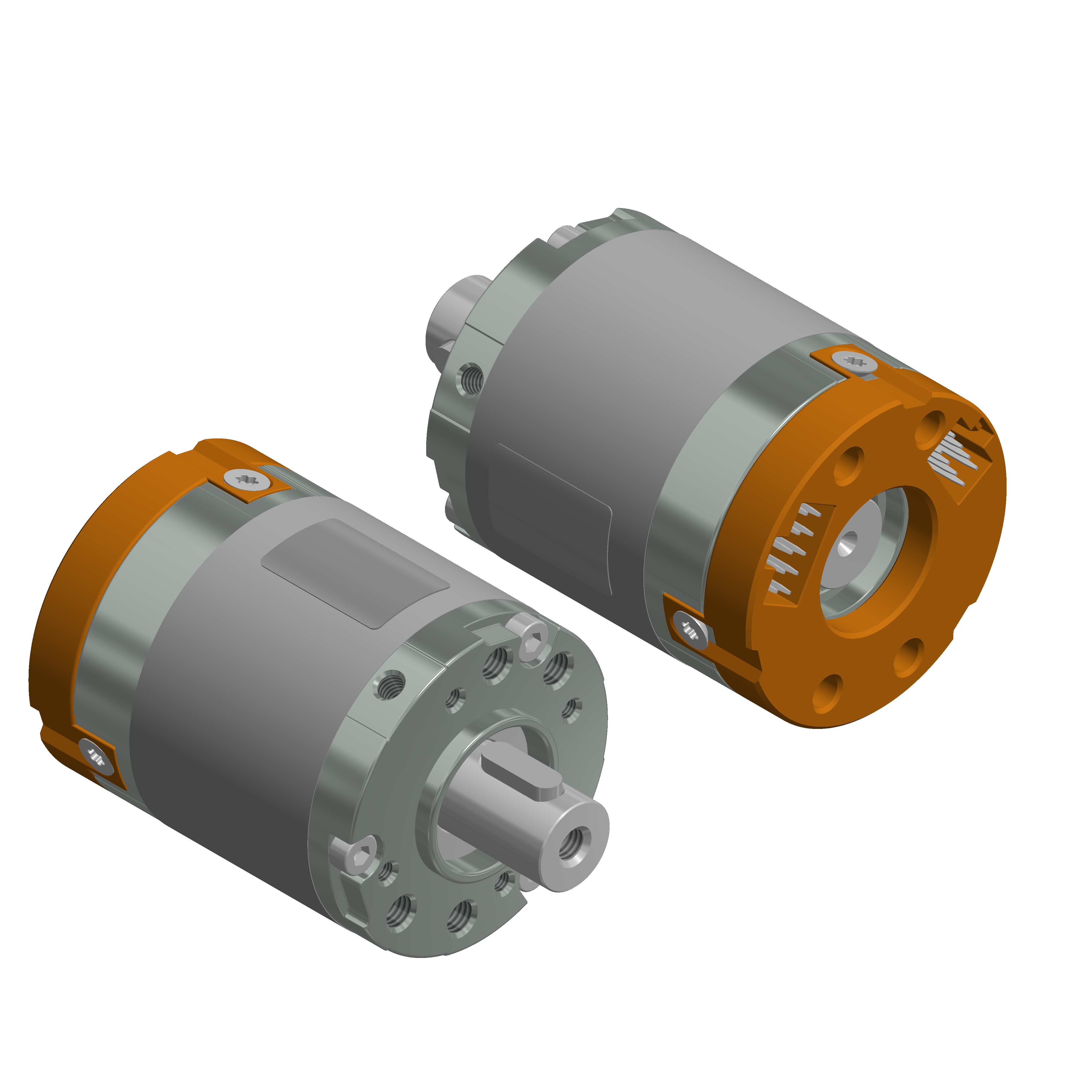 BLDC-Motor mit Neodymmagneten, 14-polig, Hallsensoren und Stecksystem für getriebelose Anwendungen.