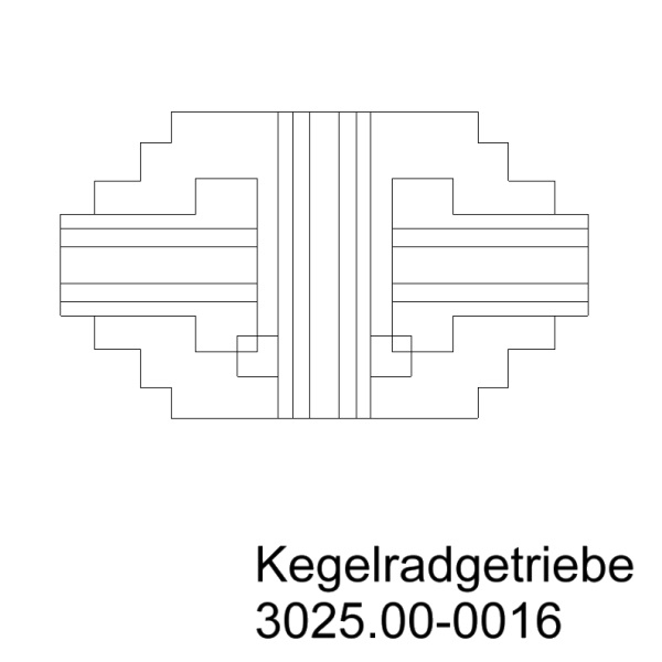 KegelradgetriebeWinkelgetriebe90_3Nm_Zeichnung1 Kegelradgetriebe Winkelgetriebe 90° 3Nm Zeichnung1