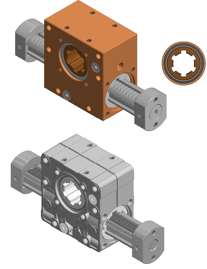 Rack and pinion gear Ket-Motion 2020 ZxK