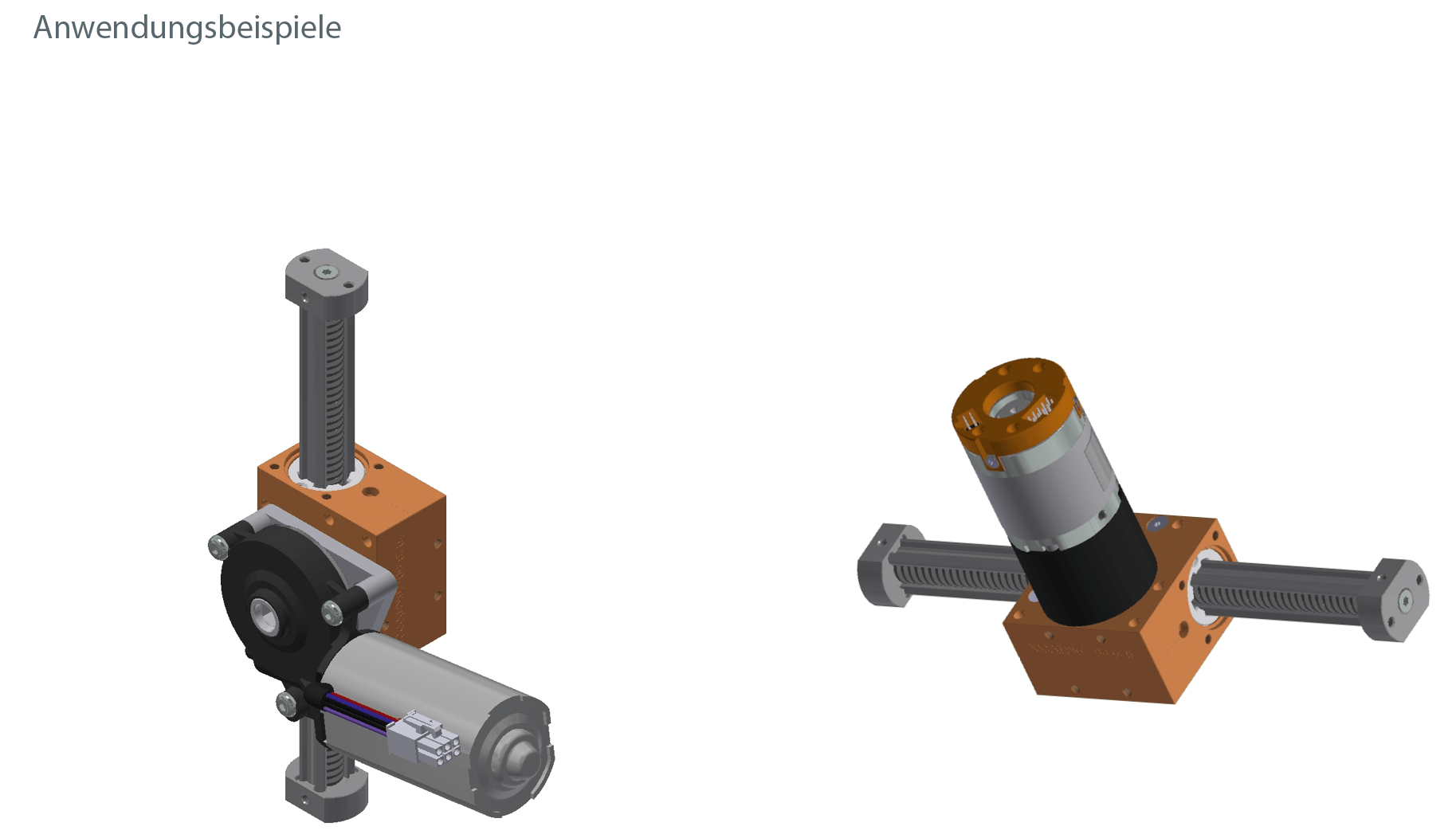 Lineargetriebe Ket-Motion 2020 mit Passfedernut Lineargetriebe Ket-Motion 2020 mit Passfedernut