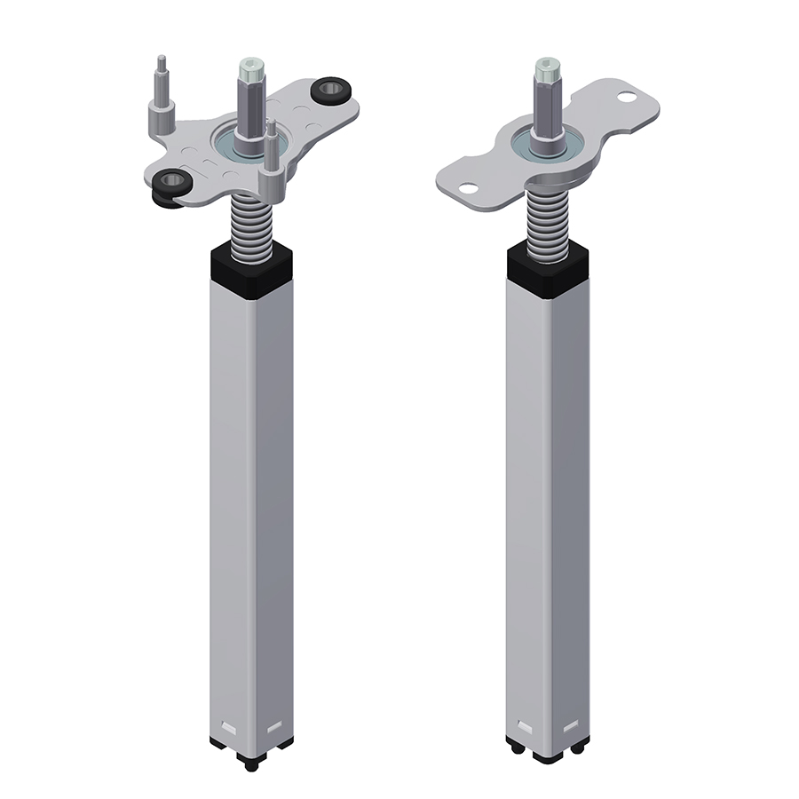 Spindeleinheit mit Motoradapter  Spindeleinheit mit Motoradapter für lineare Antriebslösungen