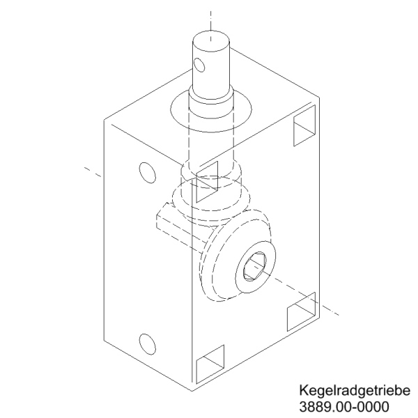 _Kleingetriebe_bevelgear_3889_00-0000-2 Kegelradgetriebe 5 Nm 1:1,5