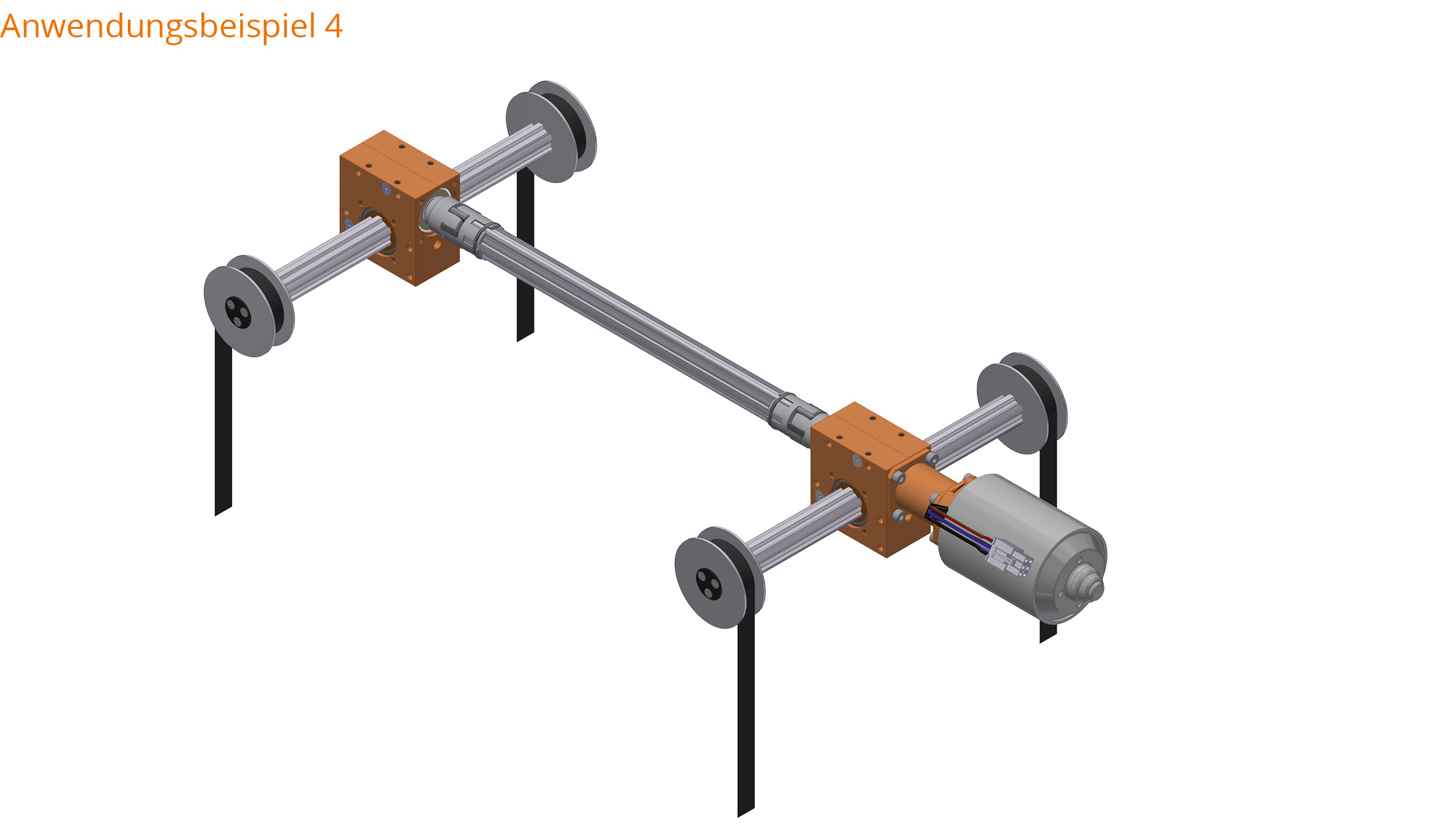 Worm gear reducer Ket-Motion 2020 with splined shaft connection