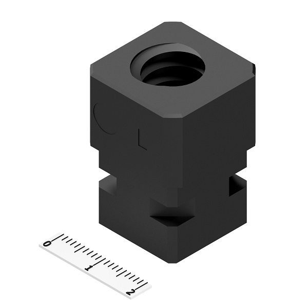 Vierkantmutter_mit_trapezgewinde_TR14 Vierkantmutter mit Trapezgewinde TR 14