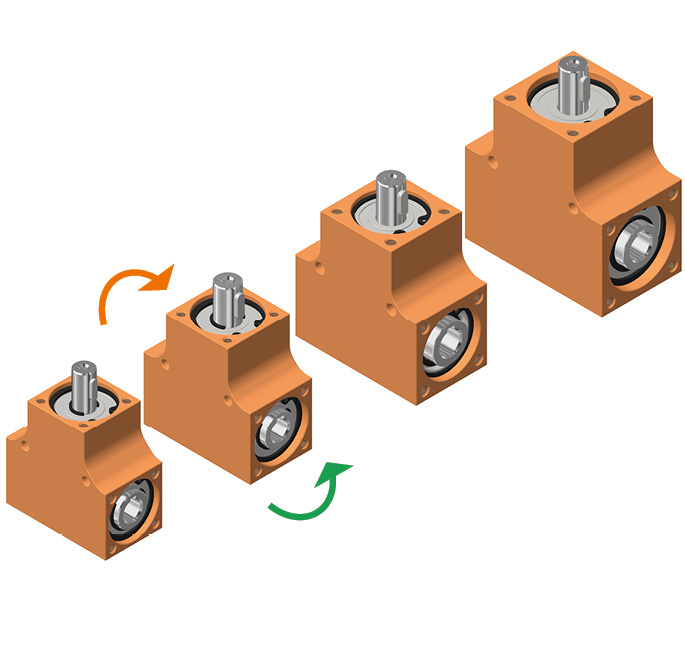 Angular gear Ket-Bee 200X TxD-Gearbox
