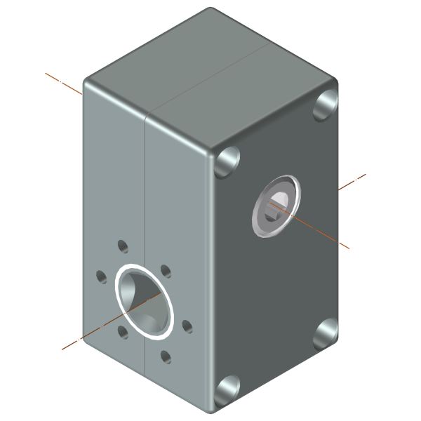Schneckengetriebe 3Nm 2:1