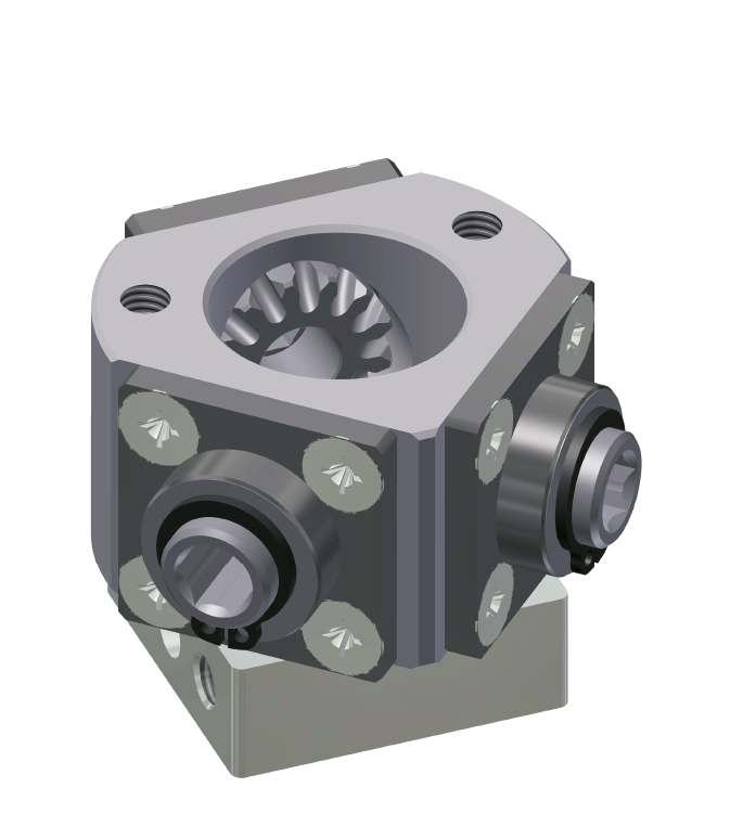 Deflection gear unit 3014