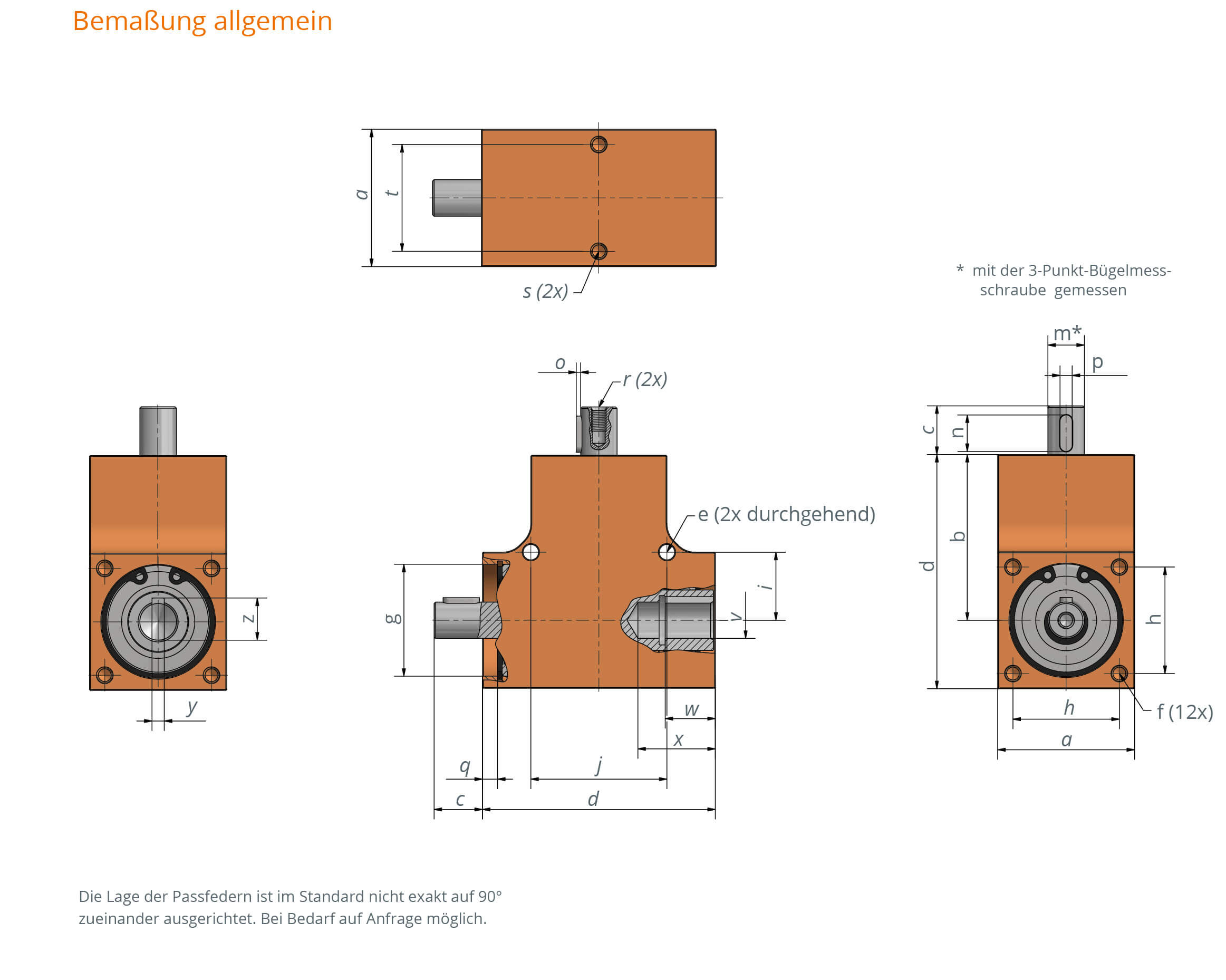 Angular gear Ket-Bee 200X TxC-Gearbox Angular gear Ket-Bee 200X TxC-Gearbox