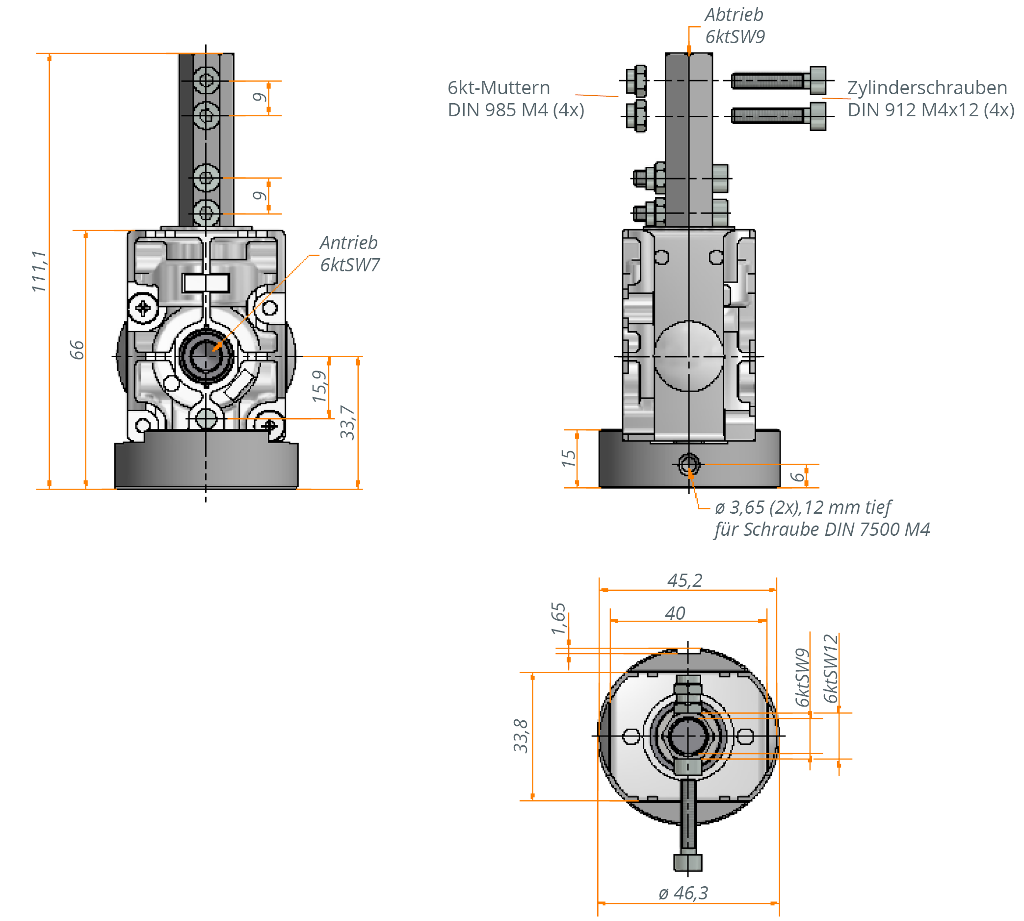 Bevel gear 3056