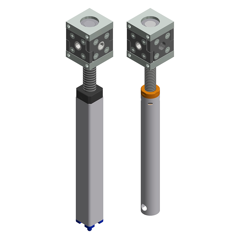 Kegelradgetriebe mit Spindeleinheit Hubgetriebe für diverse Verstellfunktionen