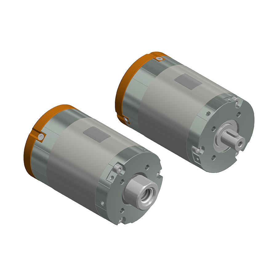 Robuster 14-poliger BLDC-Motor mit integrierten Hallsensoren und Hohlwelle BLDC-Motor, ausgestattet mit einem Neodymmagneten und drei digitalen Hallsensoren