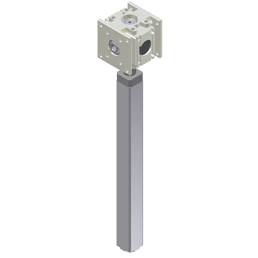 Kegelradgetriebe mit Spindeleinheit Hubeinheit mit Kegelradgetriebekopf für lineare Verstellungen